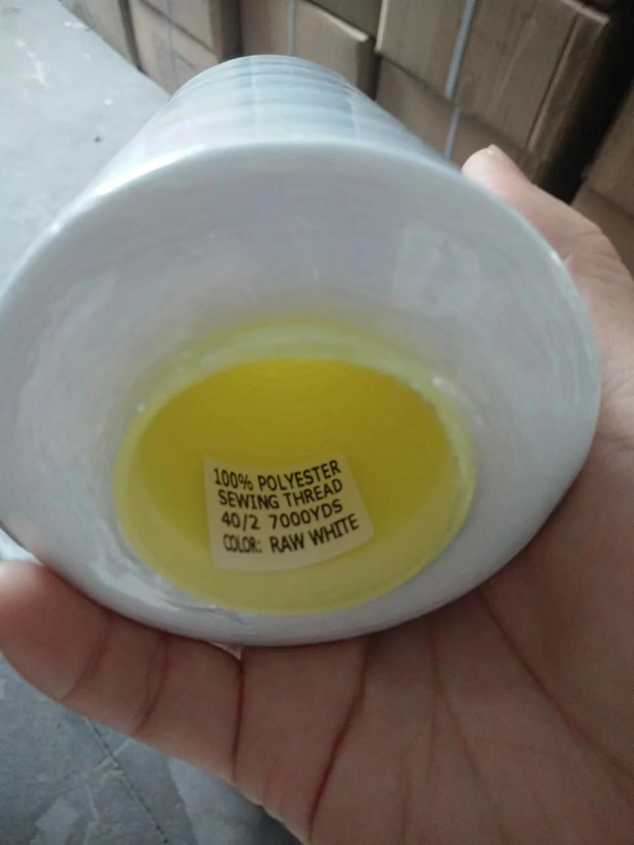 high quality 402 100% polyester core spun thread sewing Threads for sewing machine