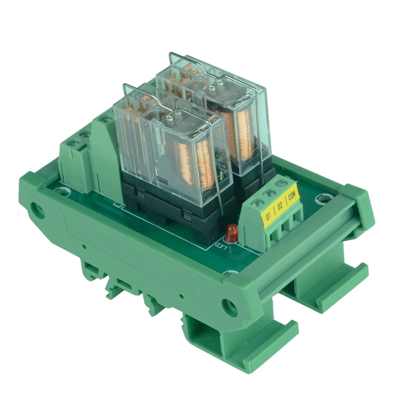 G2R-2 2 канальный релейный модуль 2NO 2NC электронный DPDT реле 12V PNP