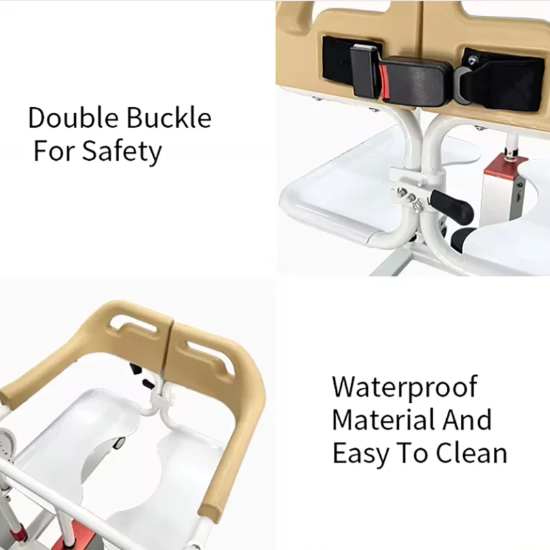 Popular Medical Equipment for the Disabled Manual Patient Disability Lifts Commode Chair to Bed Lift Chair Elderly Lift Chair