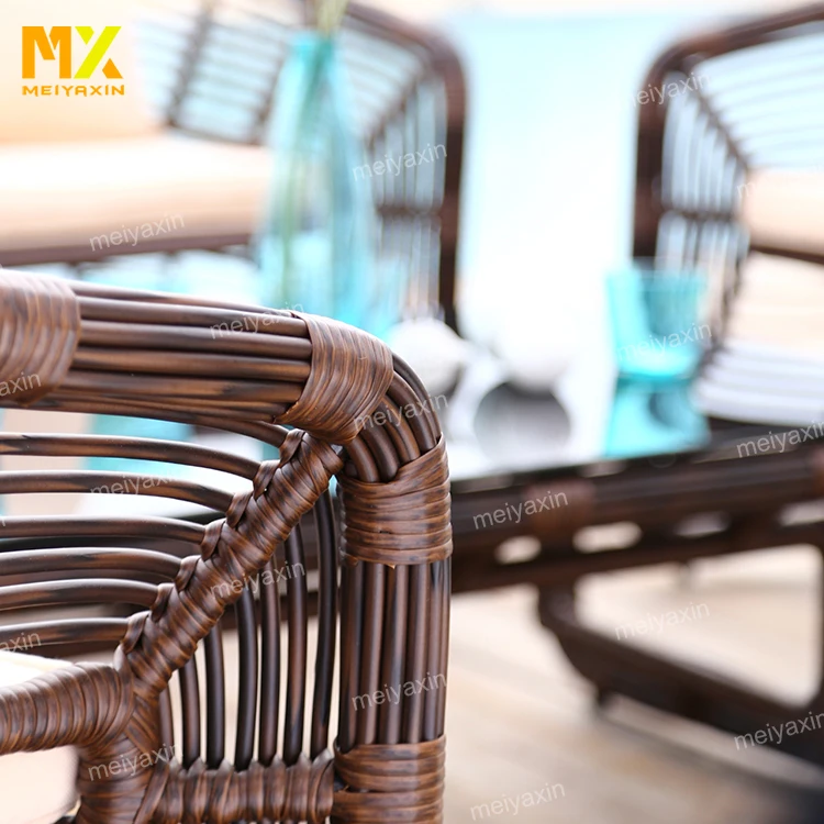 MX дешевая китайская фабрика импортная французская Водонепроницаемая садовая мебель из ротанга для патио