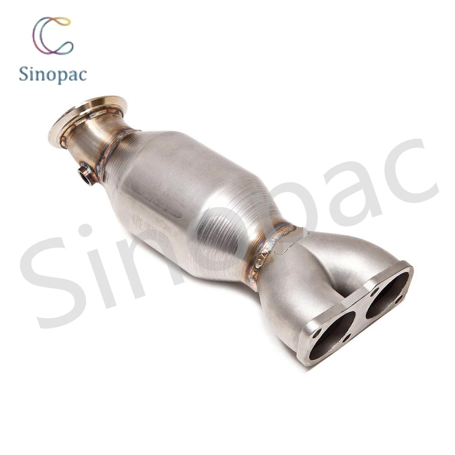 Downpipe Catbacks Performance High Flow Catted Muffler exhaust system for B MW N55