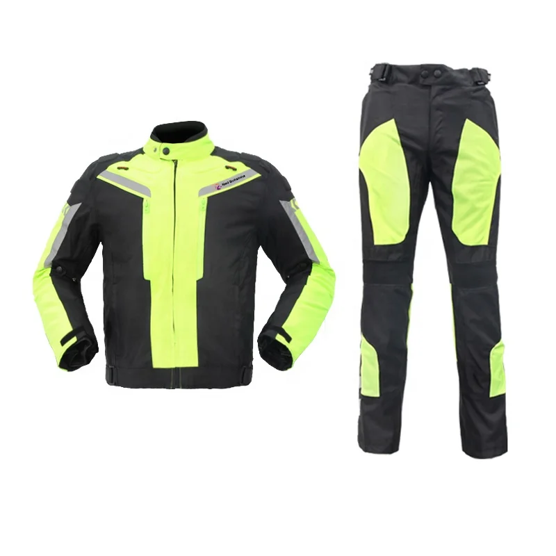 Racing jacket pants set motorcycles four seasons riding Textile jacket outdoor sport motorbike suit Racing for men women