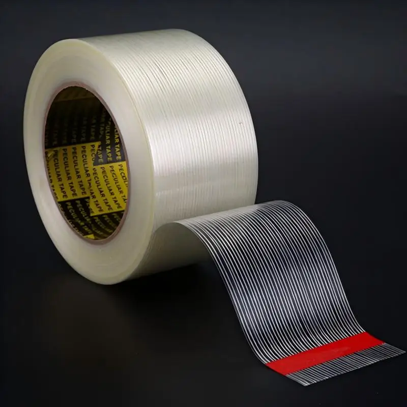 No Residual Glue Fiberglass Casting Fiber Mono-Direction Strapping self adhesive fiberglass filament tape