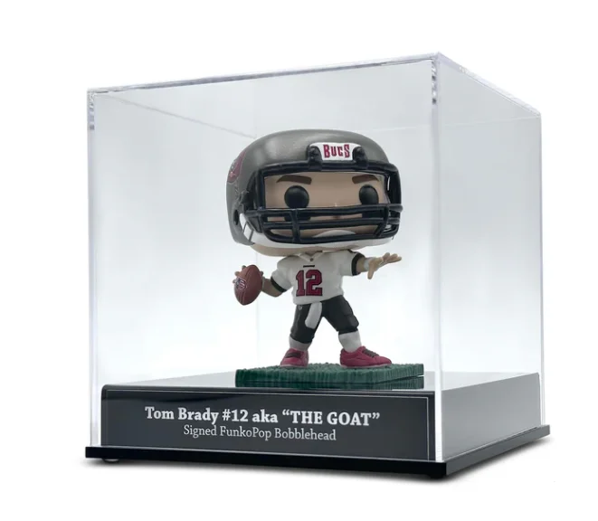 Индивидуальный прозрачный акриловый дисплей 6x6x6 дюймов для коллекционных фигурок Lego Figureol fot Wheels Funko Pop