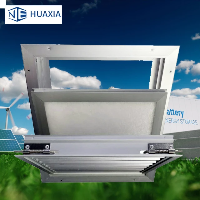 customized ventilation solutions aluminum alloy shutter air filter  vent cover for outdoor electronic equipment enclosures