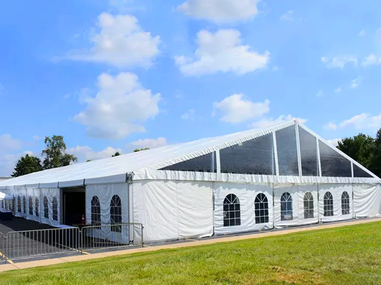 MEILE Tent for Outdoor Commercial Gatherings and Celebrations 150/300/450/600 Square Meter Low Price Promotion for Trade Shows