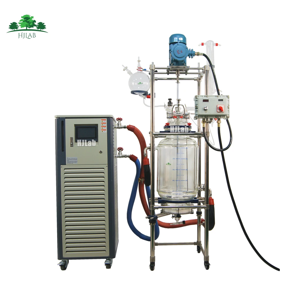 Exothermic reaction Glass Reactor