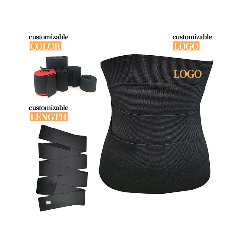 Women Wear Corset Tummy Wrap Band Bandage Shapewear Shaper Waist Trainer Belt