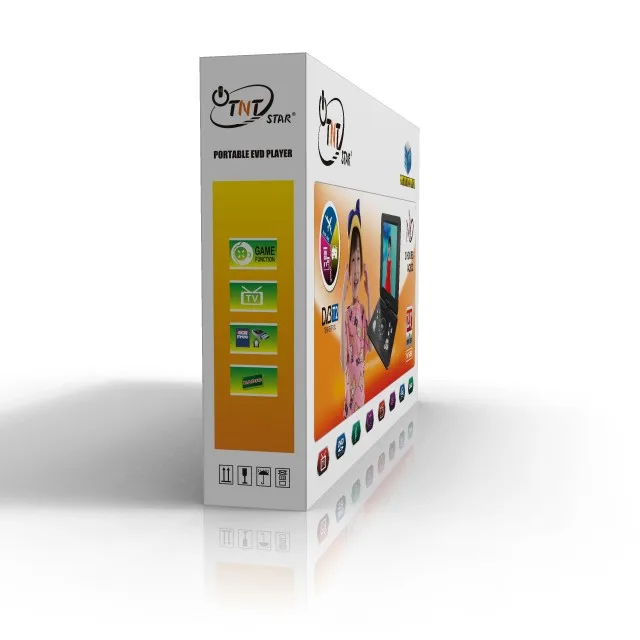  Tntstar TNT-298 Лидер продаж 14 1 дюймов EVD аналогового ТВ Dvbt Dvbt2 TNT298 портативный