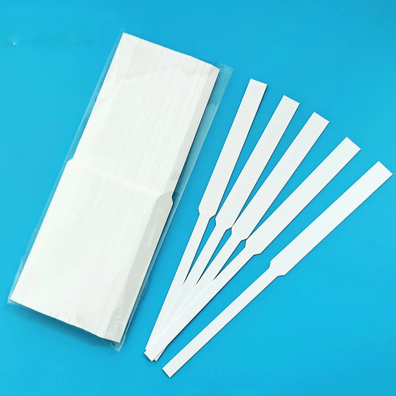 White Disposable Perfume Paper Tester Smelling Strips For Essential Oils Cologne  Aromatherapy Testing Scents OEM Size Logo