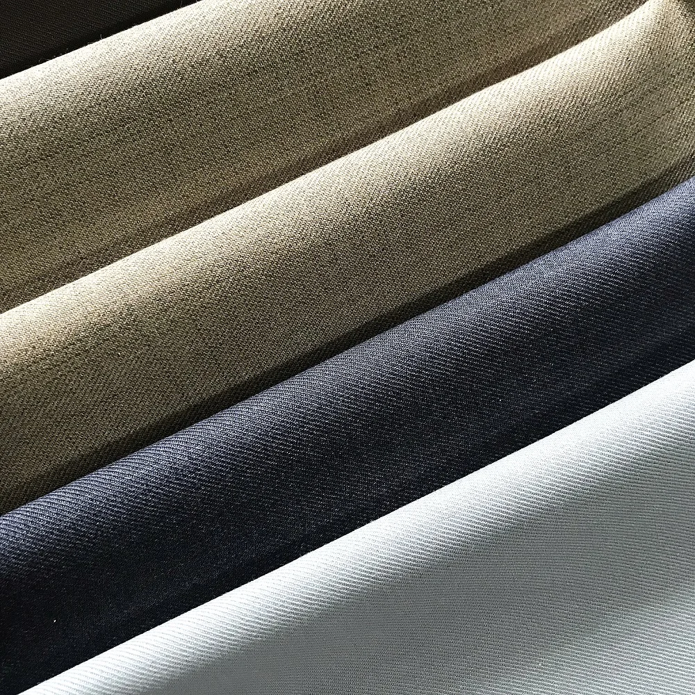 warehouse good quality big quantity cheap price stock textile Rayon/Viscose TR men suit fabric for men sell by kg