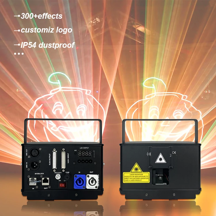 Best Effect Sky 3d Animation Disco Dj Stage Lights Rgb Laser Projector