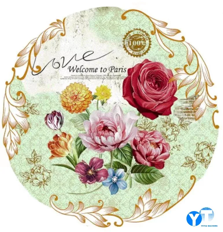 2022 new arrival Water slide decal paper for flower pattern colorful Inkjet Water Transfer Paper