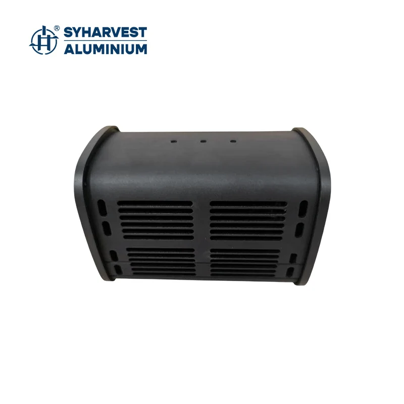 Mold opening customized  high-performance extrusion led profile cnc  metal aluminum radiator shell