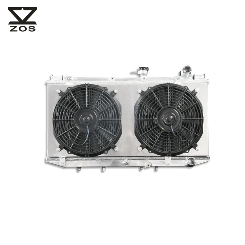Auto radiator  and fan shroud For Toyota Camry 1988-1991 Lexus ES250 1990 1991 V6 2.5