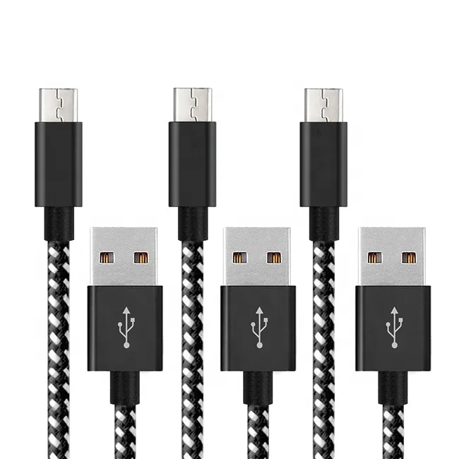 Vnew hot sell Factory price  2.0 Usb Cable for Micro/Type C/8PIN 20V 3A Fast Charging and data USB Cable