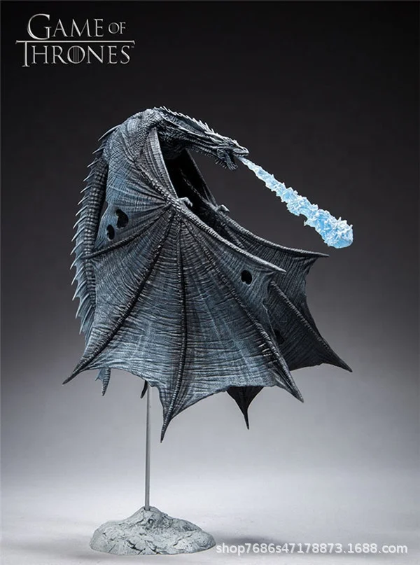 wholesale McFarlane Game 0f Thr0nes model doll Ice Dragon Fire Dragon Movable Deluxe action Figure Decoration