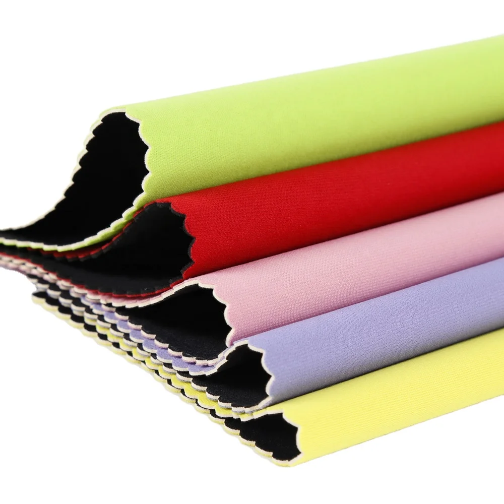 
Eco-friendly 2MM SBR Polyester Neoprene Fabric Manufacture Factory Wholesale 