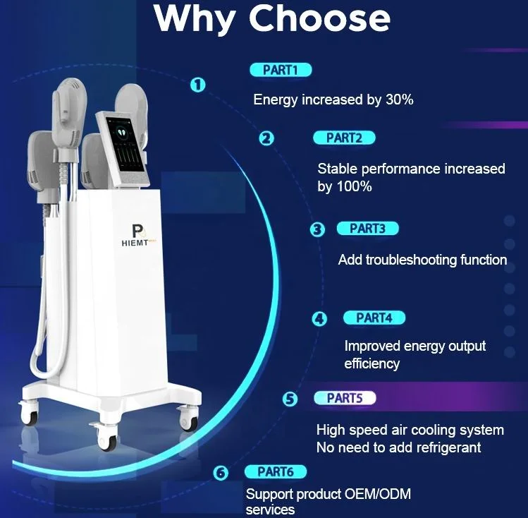 Hiemt Machine Ems Electrostimulator Electromagnetic Body Sculpting