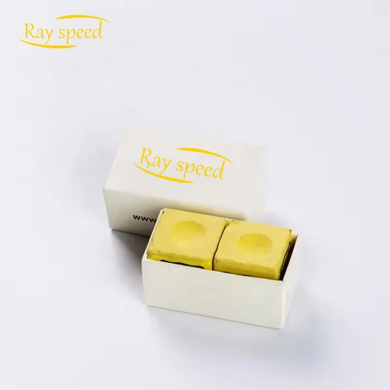 Бильярдный Мел Rayspeed лидер продаж дешевый бильярдный мел 2 шт. в коробке разноцветные бильярдные мела