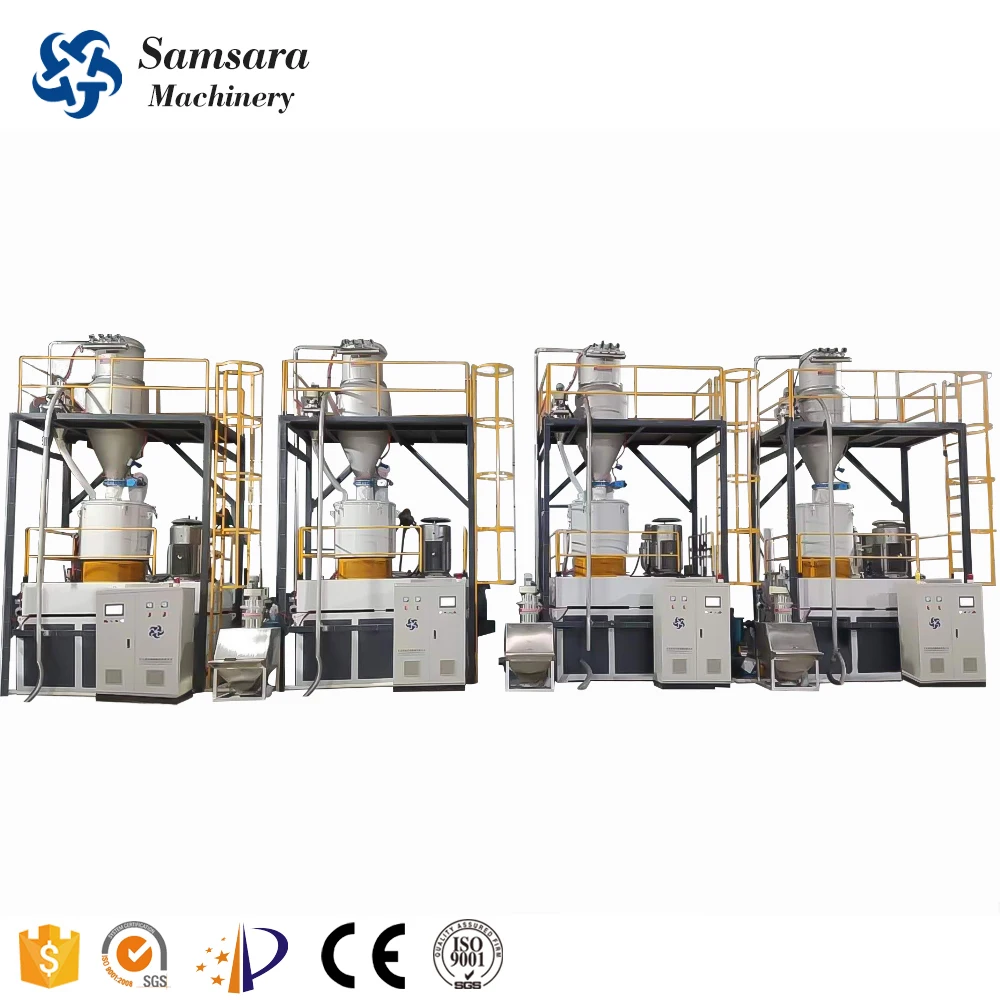 Extruder Machine Plastic Industry Automatic Feeding Dosing Mixing Conveying System for WPC Floor Line