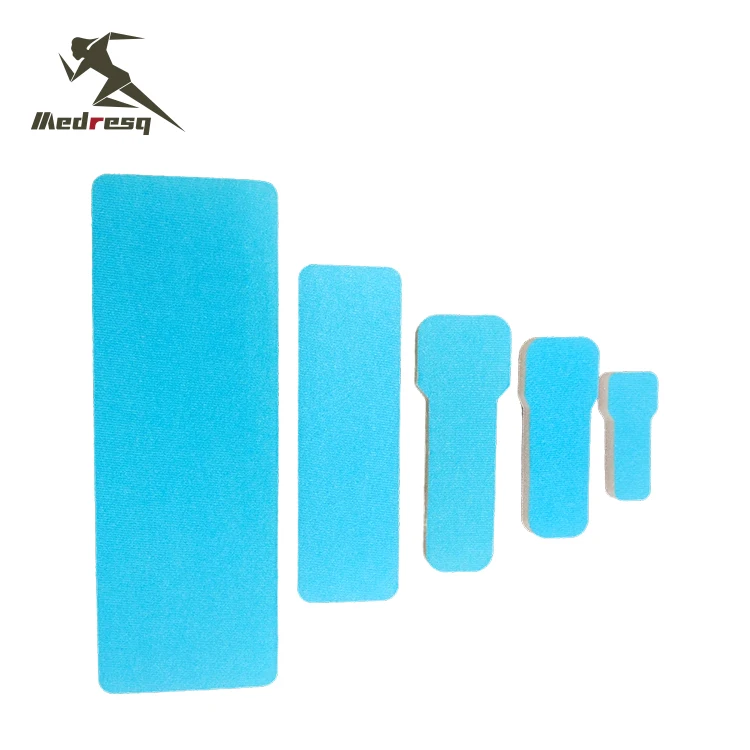 Medresq Manufacturer High Quality Aluminum Foam Wrist Splint Blue White Medical IV Arm Board for Injection