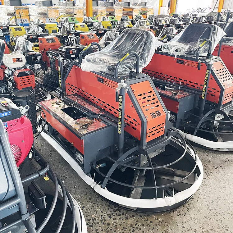 24HP бетонный плавающий шпатель на бензине для сглаживания пола