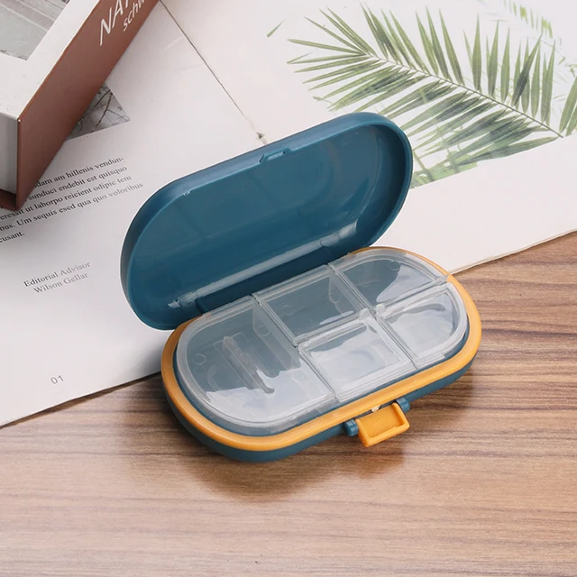 Portable Travel Pill Case Organizer Medicine Storage Container Drug Tablet Pills Box 4/6 Grids Plastic Pillboxes