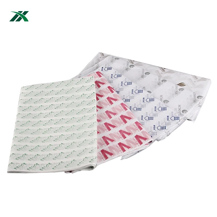 Профессиональная печать логотипа золото папиросной бумаги