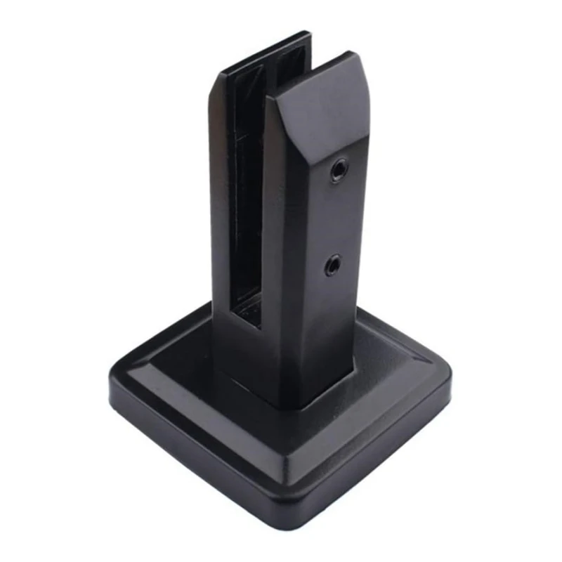 HYQY Manufacturer Low Price Stainless Steel Side Mount Round Square Glass Support Standoff Spigot for Balcony Stair Pool