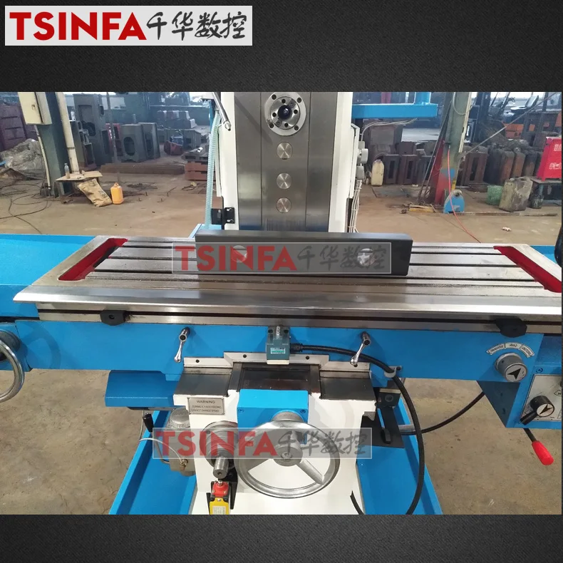 Universal milling machine  vertical horizontal milling ram type China supplier CE manual control factory outlets