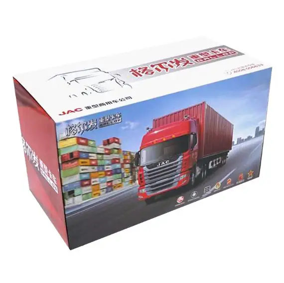 Original 1:24 JAC Geerfa K series tractor model  Trailer alloy truck model