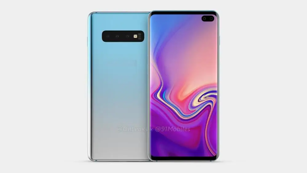 Бывший в употреблении мобильный телефон для samsung s10 + G975 оригинальный Восстановленный