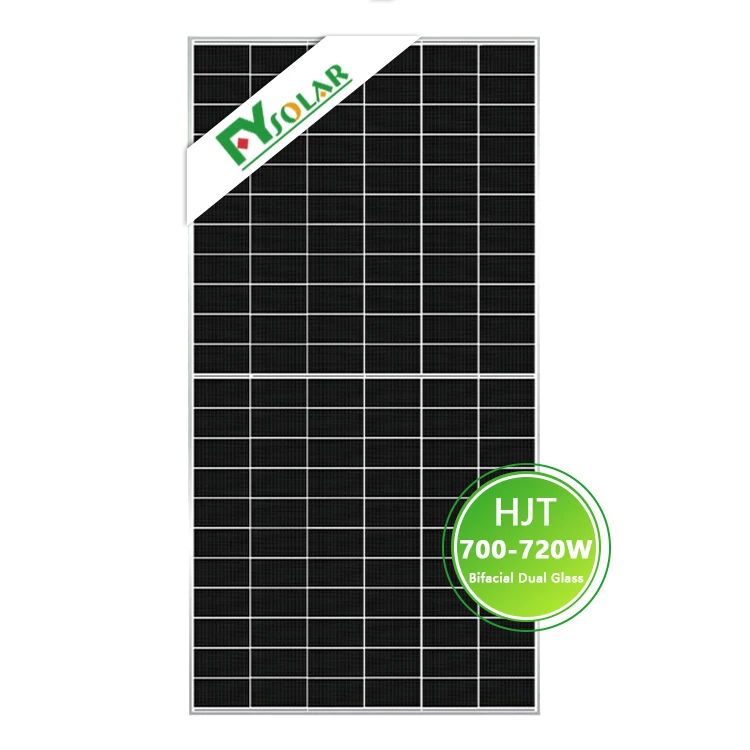 FY TOPCon HJT 690W Bifacial Solar Panels Commercial Grade Double-Glass PERC Solar Panel