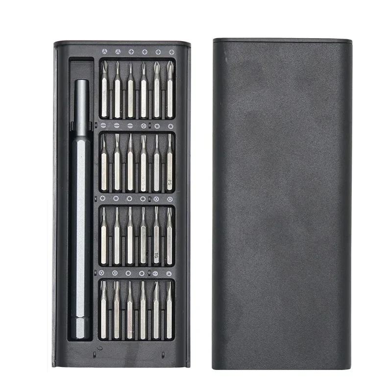 Precision Screwdriver Magnetic Kit with 24 PCS Screw Heads Tools Sets for Car Smart Home PC Phone Repair