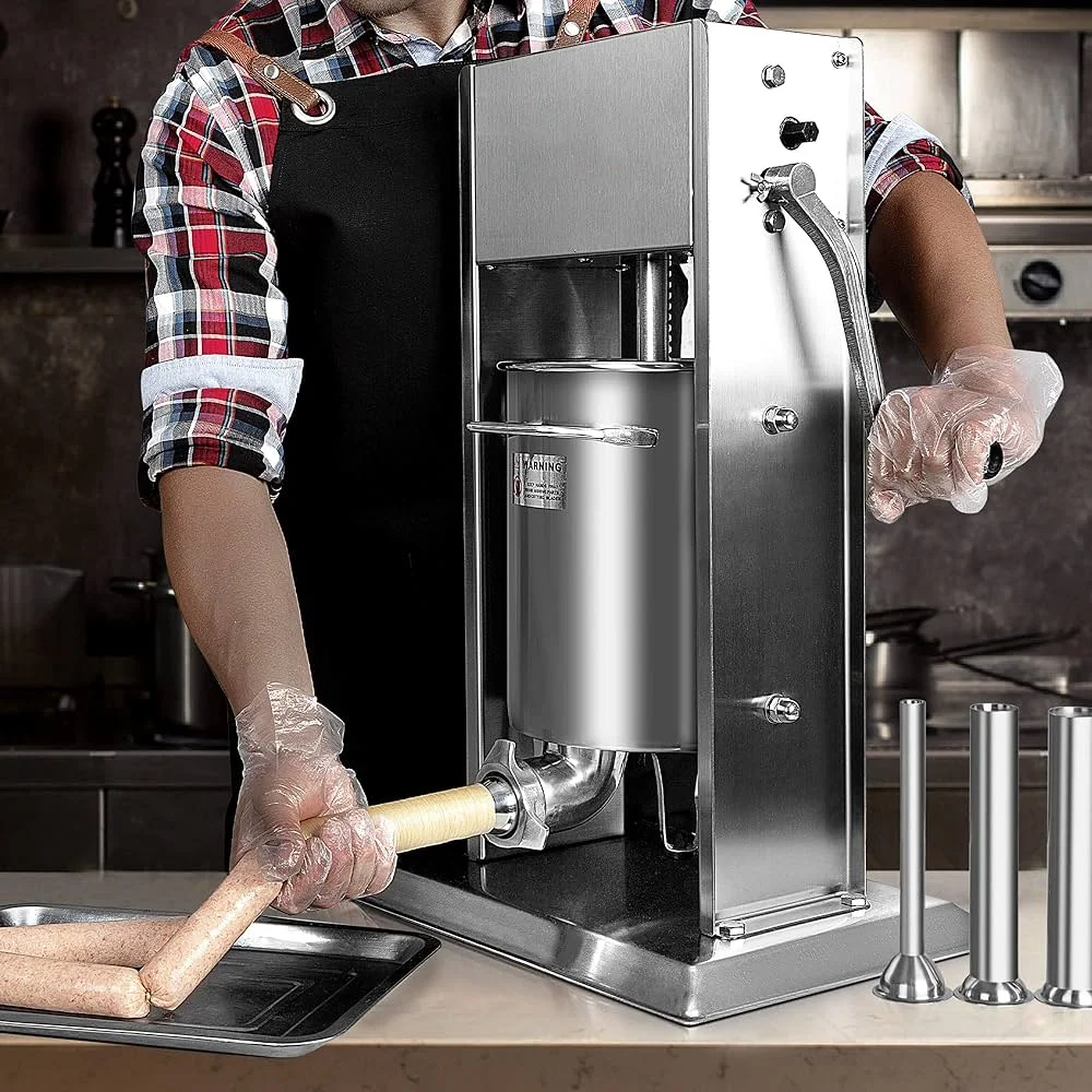 Hot sale vacuum sausage chorizo ham stuffer filling making hydraulic sausage filling stuffer machine in china