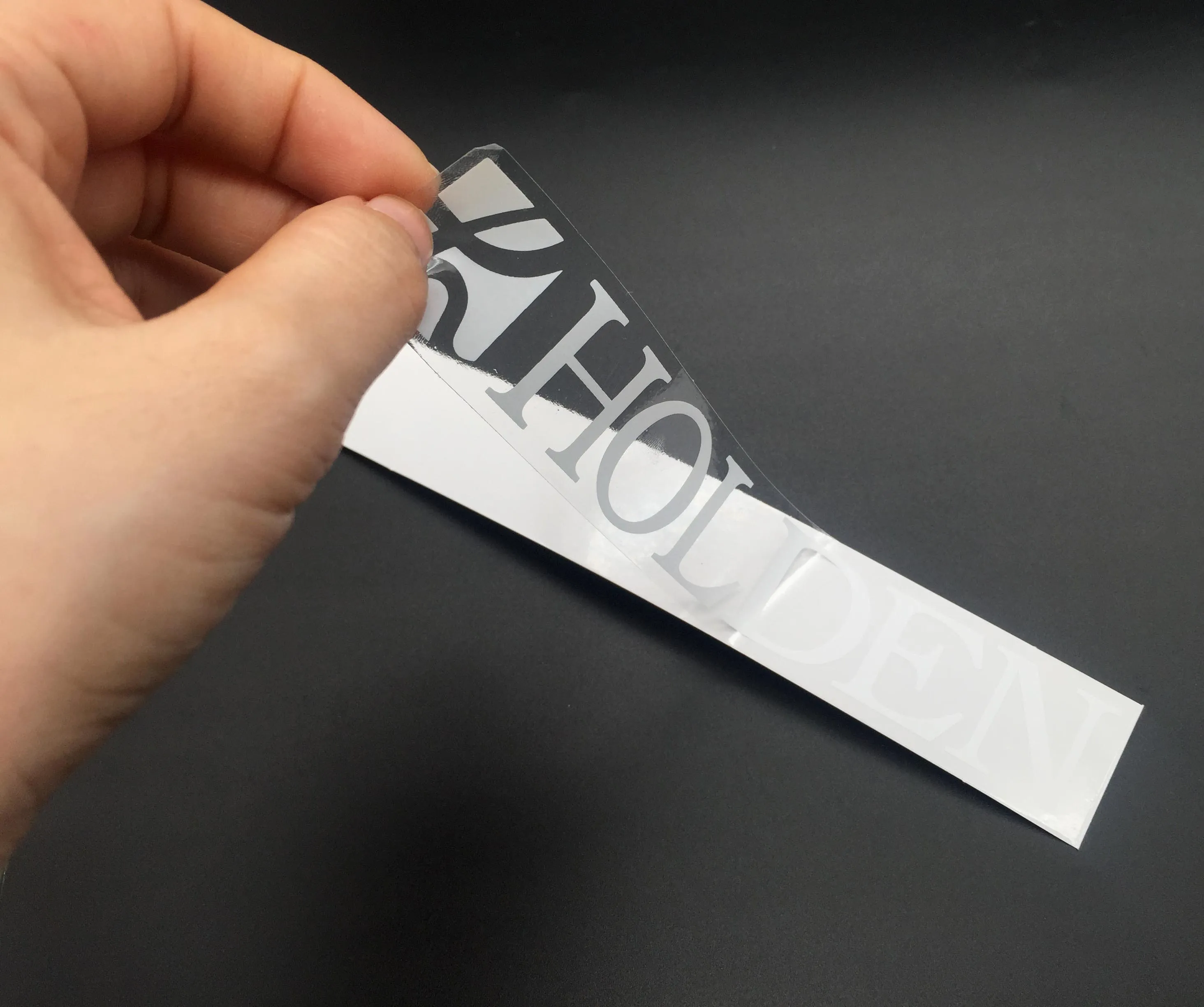 Custom Easy Peel Off Removable Transparent Vinyl Static Cling Window Sticker