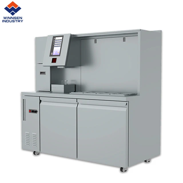 Commercial Automatic Bubble Tea Counter Customize Drink Station Popping Boba Counter for Milk Tea Equipment