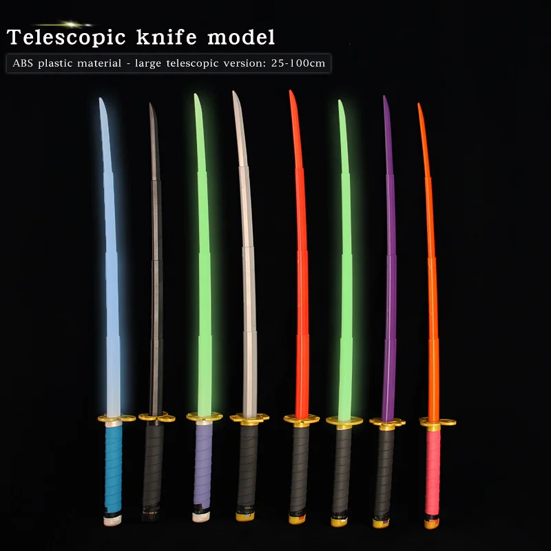 Scalable Plastic Katana Sword Best Popular Kids Cosplay Good Quality Factory Toy Sword