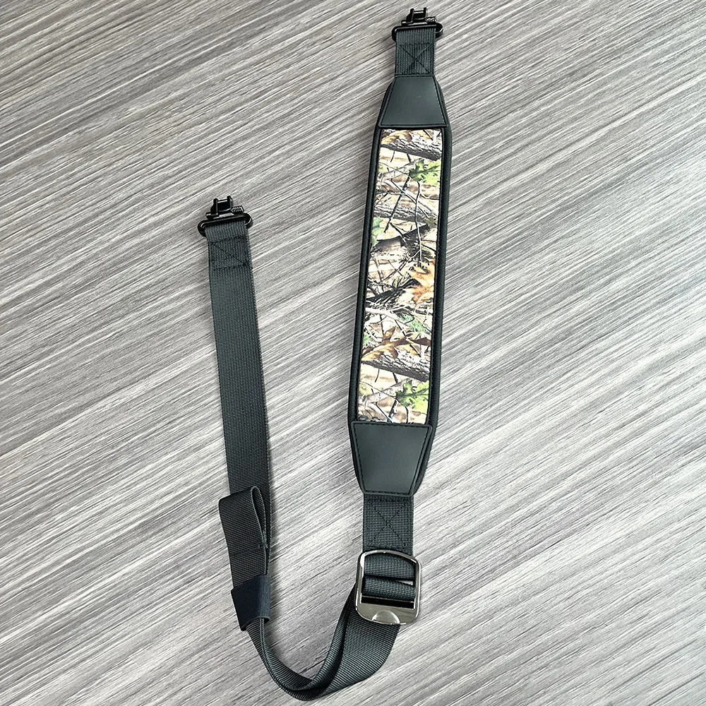High Quality Two Point Durable Shoulder Strap Padded Shoulder Strap Length Adjustable Gun Sling With Swivel Hunting Accessories