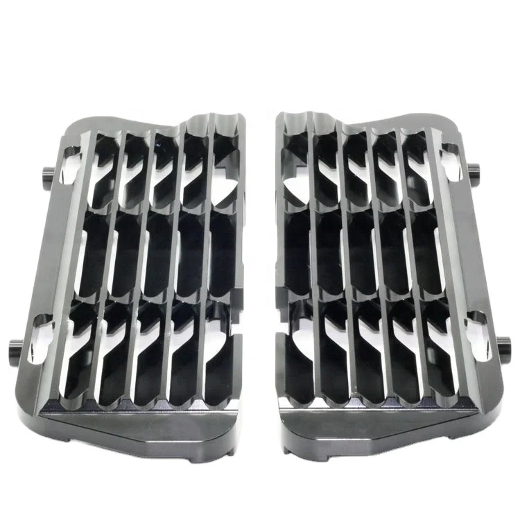 CNC Machined Custom Motorcycle Radiator Grill Guard Cover Protector For Sale