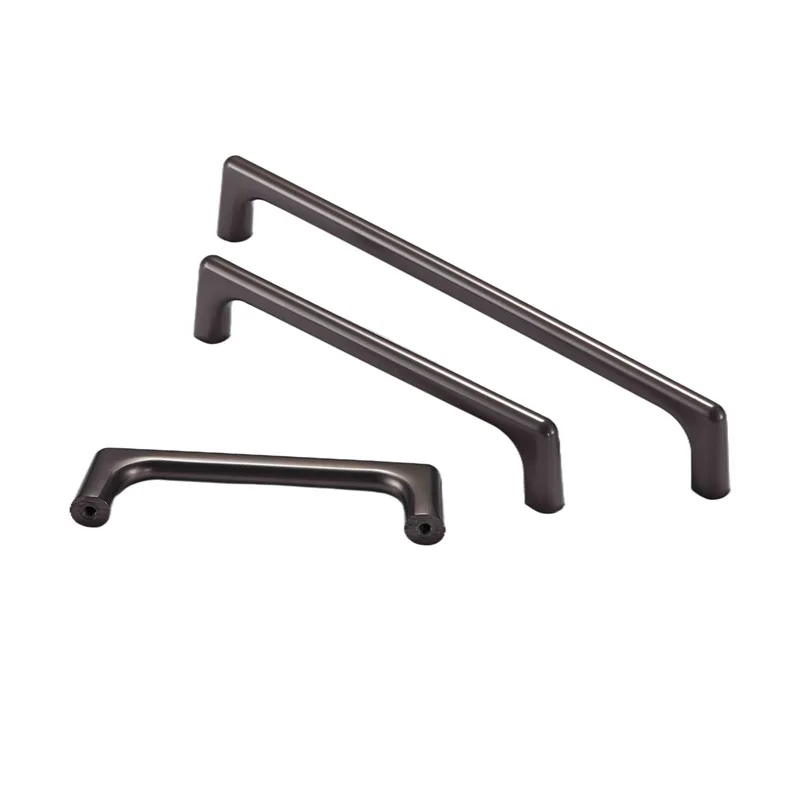 High Quality Zinc alloy  Hardware Kitchen Solid Furniture Handle Cabinet  Handles