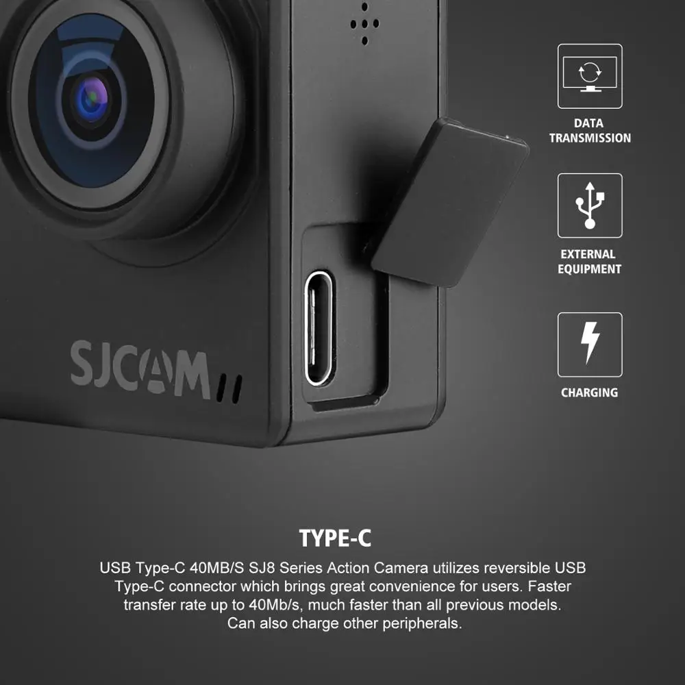 SJCAM SJ8 Plus Action Camera 12MP 4K 30FPS WiFi Remote Helmet Camera Ultra HD Extreme Sports Waterproof DV