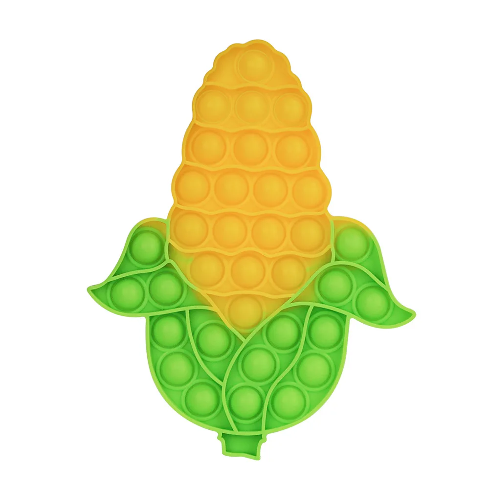 Pressing Bubble Toy Push Pop Up Fruits Shape Fidget Toys Antistress Increase Stress Reliever