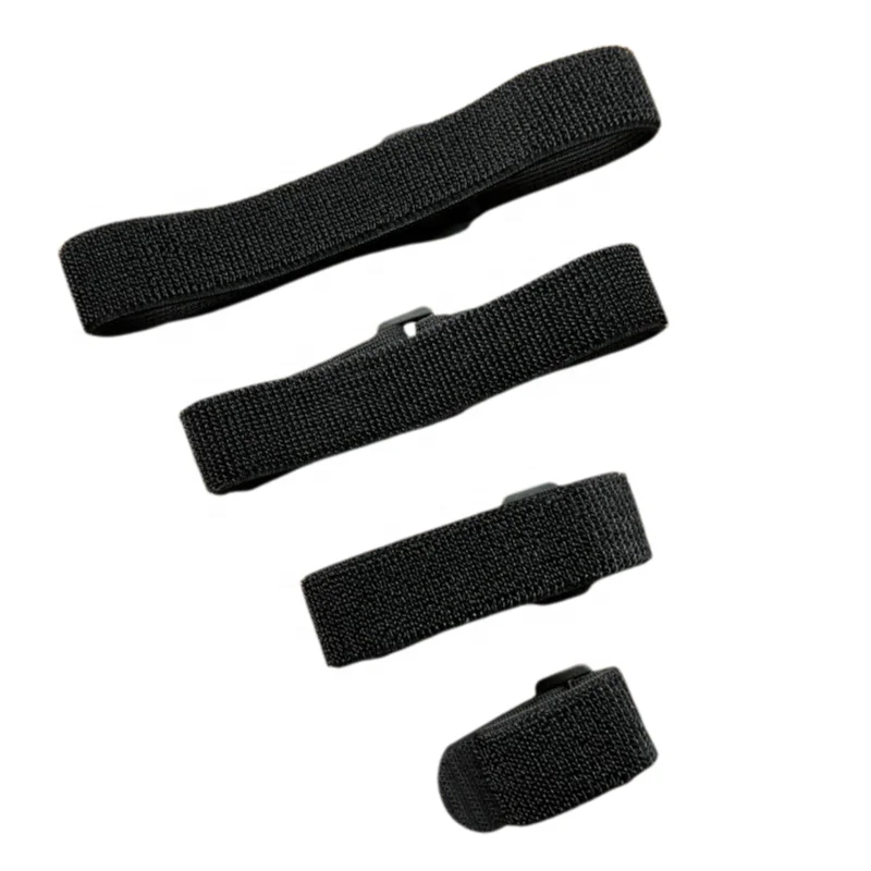 Cable Tie and Garment Accessories  Fastener Tape Eco-Friendly Self-Adhesive Heat Resistant Custom elastic Hook and Loop strap