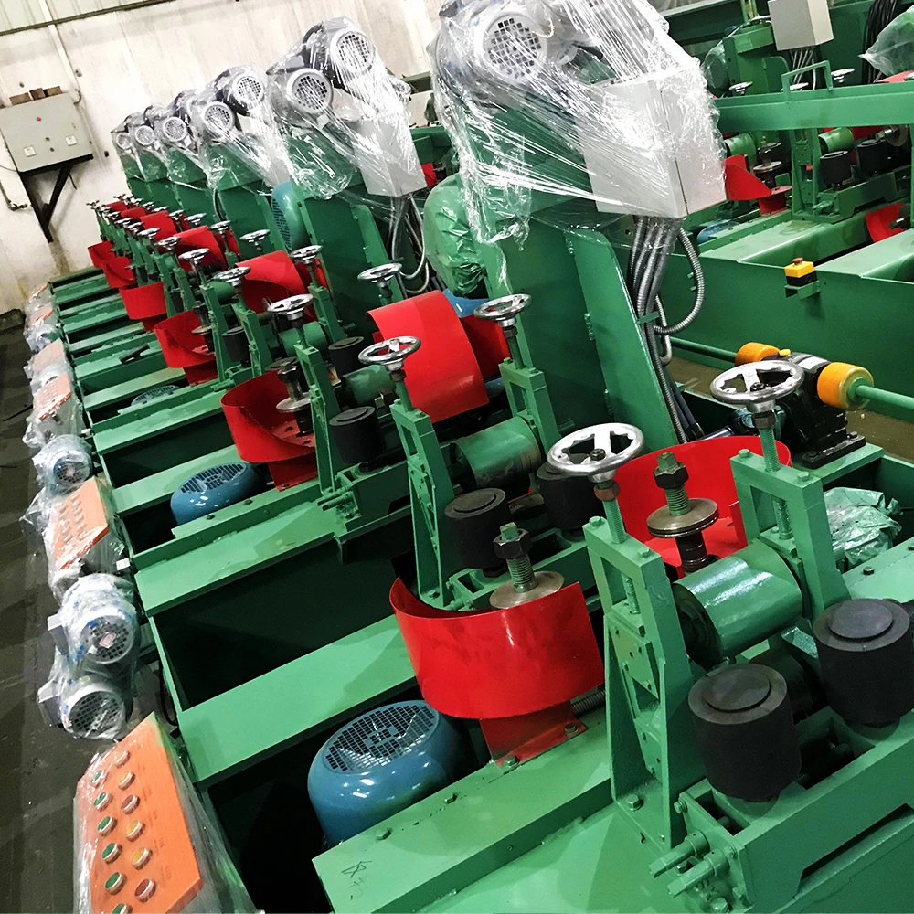 
Automatic Metal Square Tube Grinding Pipe Polishing Line 