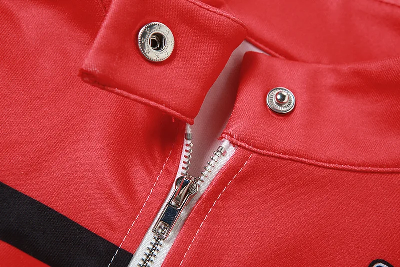 Streetwear Motor Letter Mini Skirt Two Piece Set Ladies 2 Piece Motor Skirt and Jacket Set Women