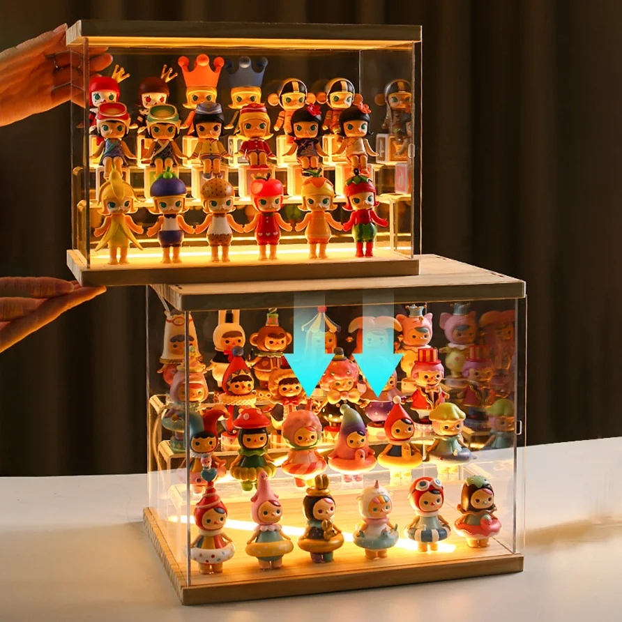 Universe Custom Clear Acrylic Gift Shop Bins Toys Goodies Counter Top