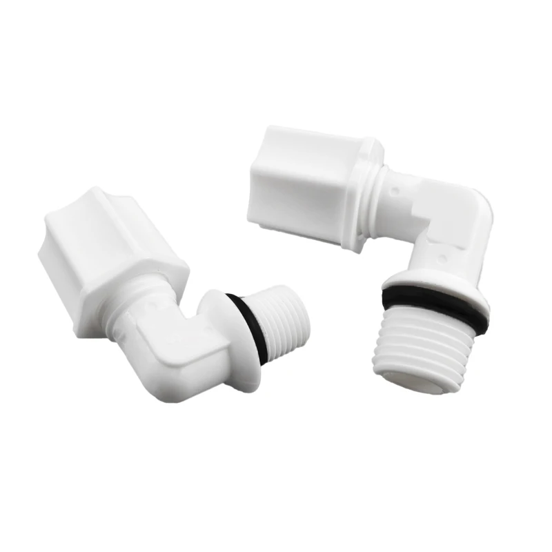 1/4 JACO Fitting Male Elbows Plastic Compression Connector For R O Tube Reverse Osmosis Systems