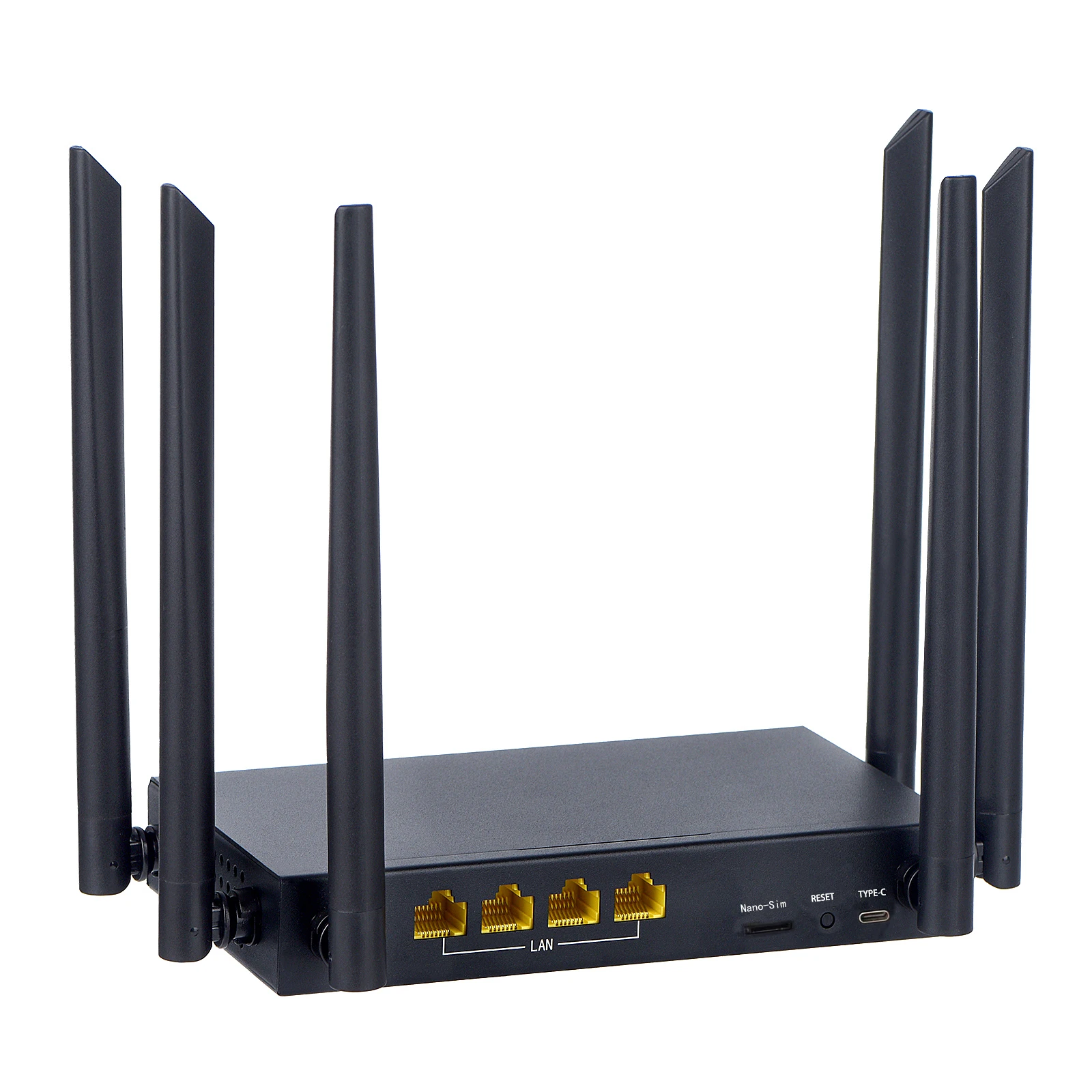 300Mbps WIFI Speed 6*5 dBi Antennas and 4G sim card Slot LTE CPE Wireless Router  Wifi  Router 2.4G wifi 6